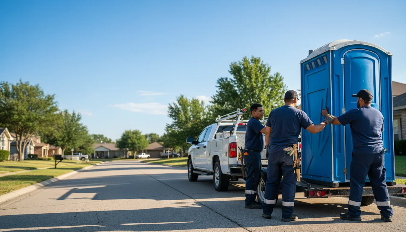 Portable Toilet Rental in Terlton, OK near me